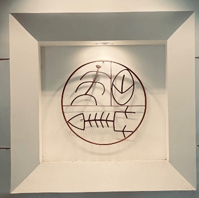 36" Custom Hawaiian Petroglyph Layout